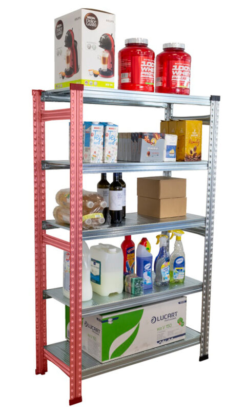 Salgó polc UGP ECO 1450x900x320 mm 5 polcos kiegészítő egység