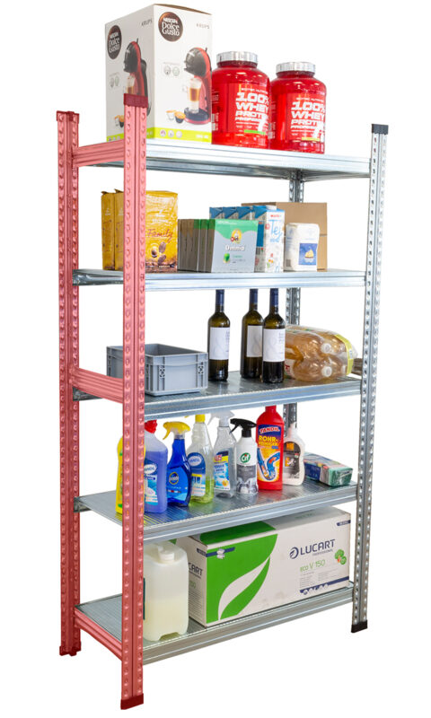 Salgó polc UGP ECO 1700x900x320 mm 5 polcos kiegészítő egység