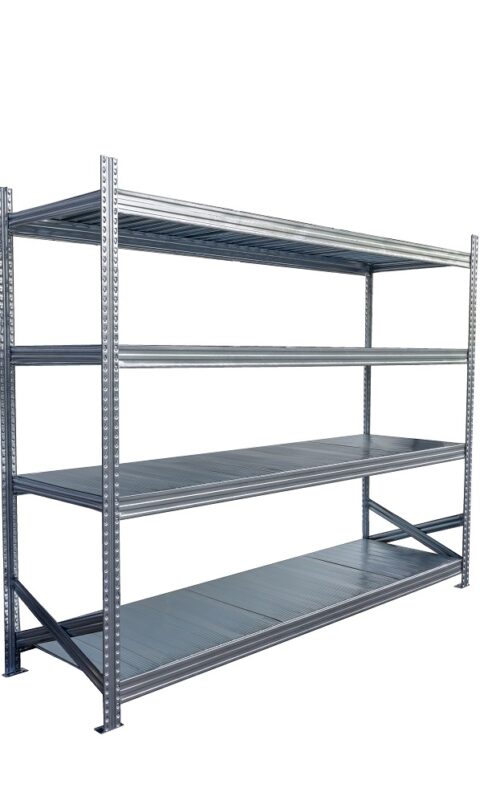 Salgó polc UGP S1 2000x2100x250 mm 4 polcos komplett egység