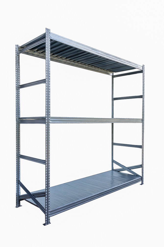 Salgó polc UGP S1 2500x2100x320 mm 3 polcos komplett egység