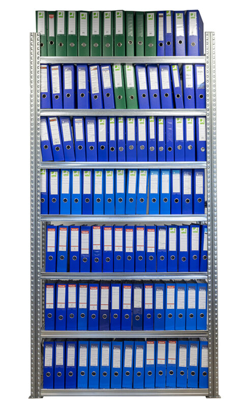 Salgó polc UGP S1 3000x1800x600 mm 7 polcos komplett egység